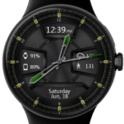 Daring Graphite HD Watch Face No Ads Premium