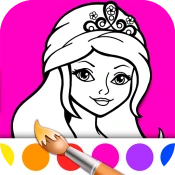 Princess Girls Coloring Book Premium Mod