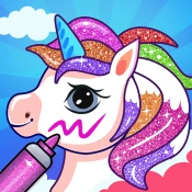 Unicorn Coloring Book Glitter No Ads Premium