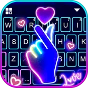 Love Heart Neon Themes No Ads Premium