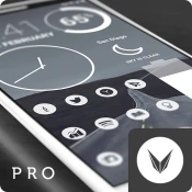 Light Void Pro - White Icons Premium Mod