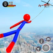Stickman Rope Hero-Spider Game Game Cheats