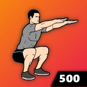 500 Squats: Home Workout No Ads Premium