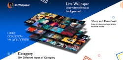 4K Wallpapers - HD, Live Backgrounds, Auto Changer Premium Hack - Gift Codes Generator & Remove Ads Mod banner